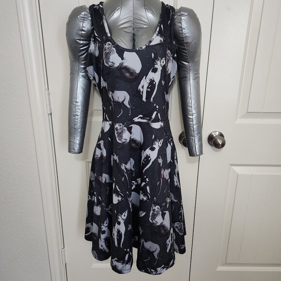 Sourpuss Sphynx Skater Dress - Picture 5 of 8